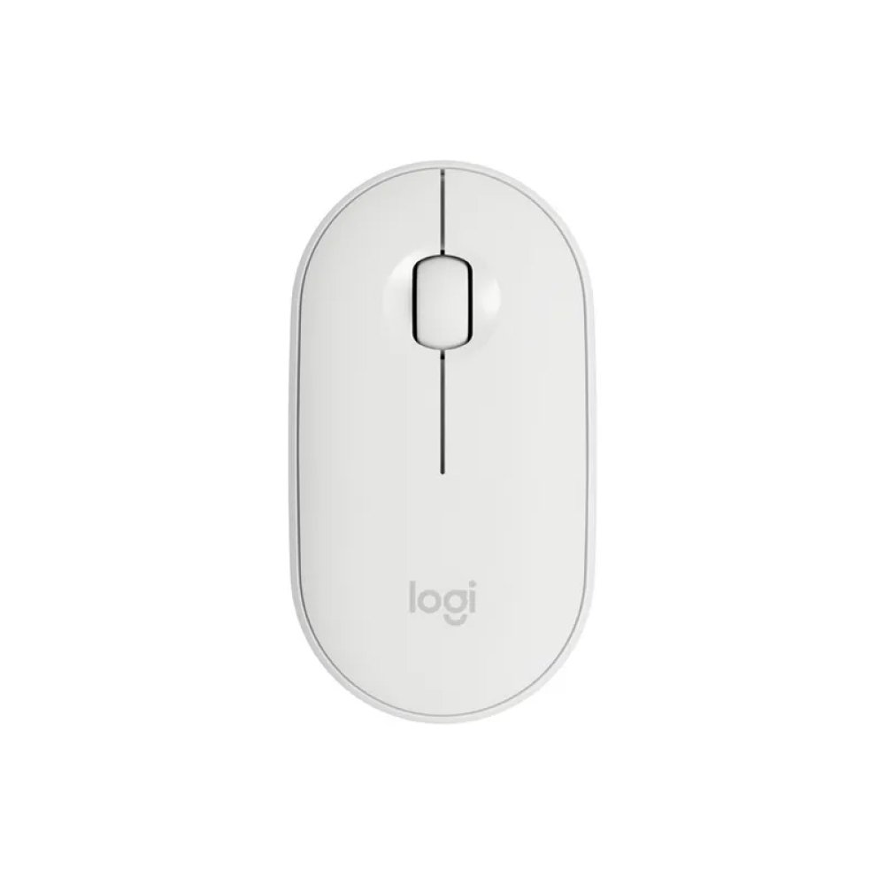 Беспроводная компьютерная мышь Logitech Pebble M350 Цвет: белый