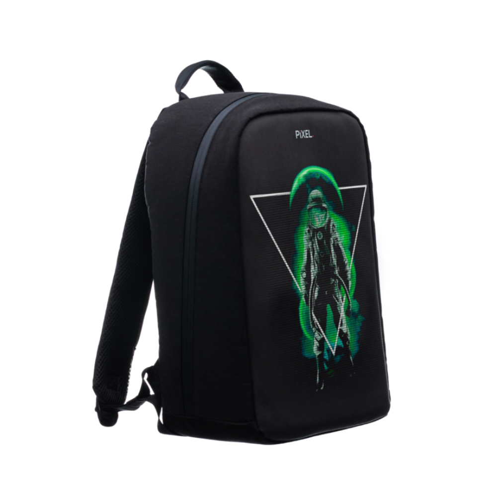 Рюкзак с LED-дисплеем PIXEL MAX - Цвет: Black Moon черный; BT