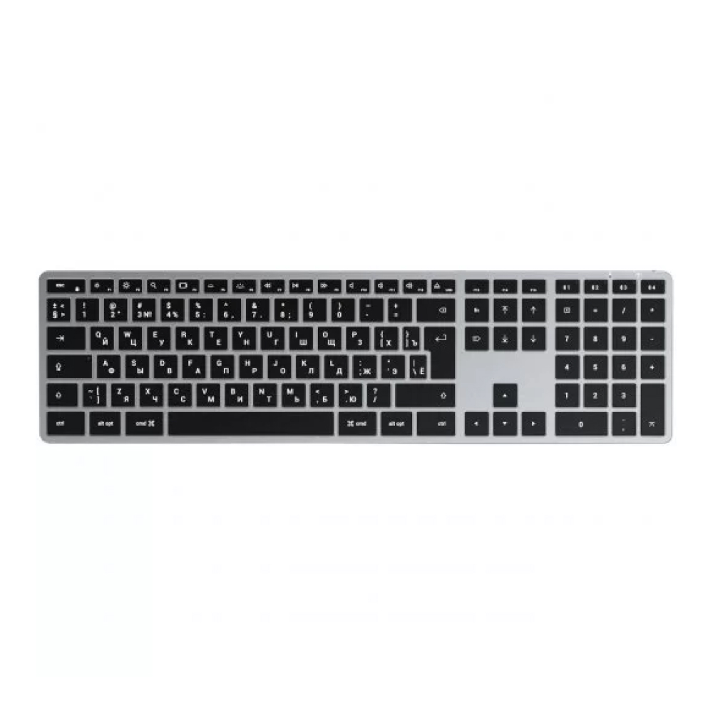 Беспроводная клавиатура Satechi Slim X3 Bluetooth Keyboard. Цвет: "серый космос"