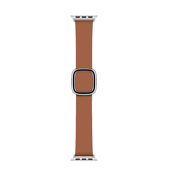 Кожаный ремешок Apple для Apple Watch с современной пряжкой 40мм, M. Цвет: золотисто-коричневый