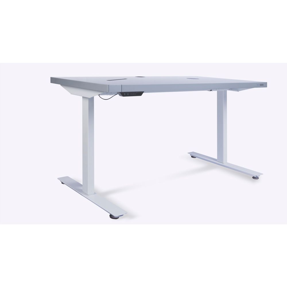 Умный стол Tabula Sense Smart Desk [телескопические ножки] | 140х70 | белый | белый
