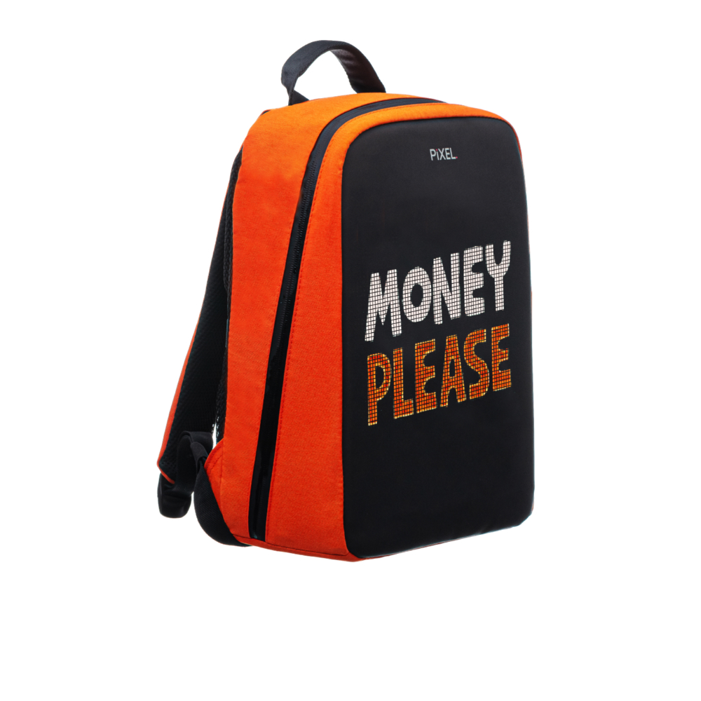 Рюкзак с LED-дисплеем PIXEL PLUS - Цвет: Orange оранжевый; BT
