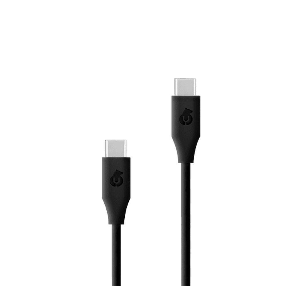 Кабель uBear Life Cable USB-C — USB-C, 60W, 1.2м. Цвет: чёрный