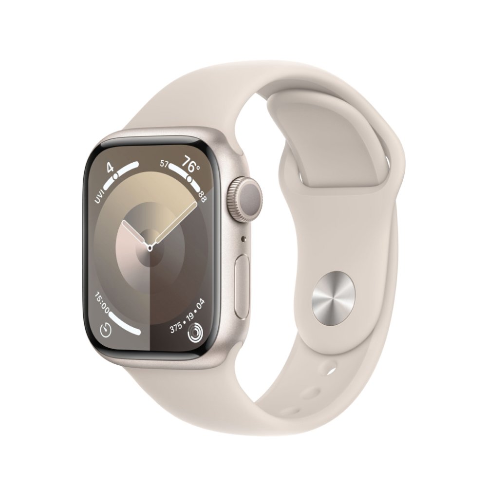 Спортивный ремешок Apple для Apple Watch 45мм, размер M/L. Цвет: "Сияющая звезда"