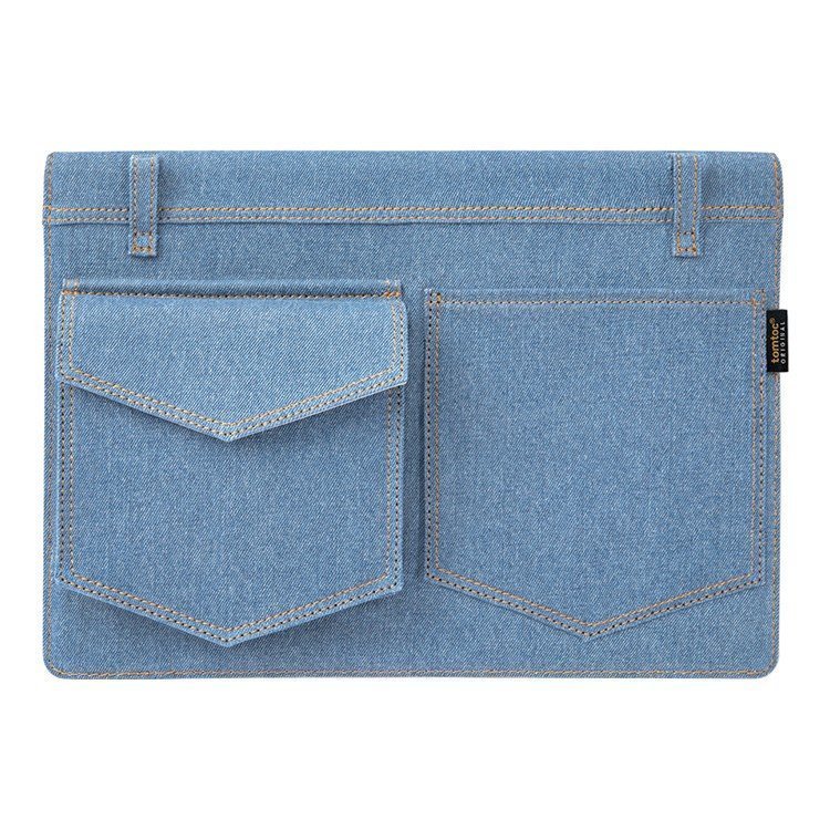 Сумка Tomtoc TheHer Denim Shoulder Bag A26 для ноутбуков 13".Цвет: голубой джинсовый