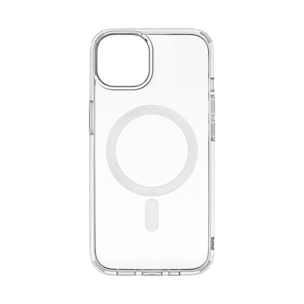 Чехол Ubear Real Mag Case для iPhone 14, усиленный. Прозрачный