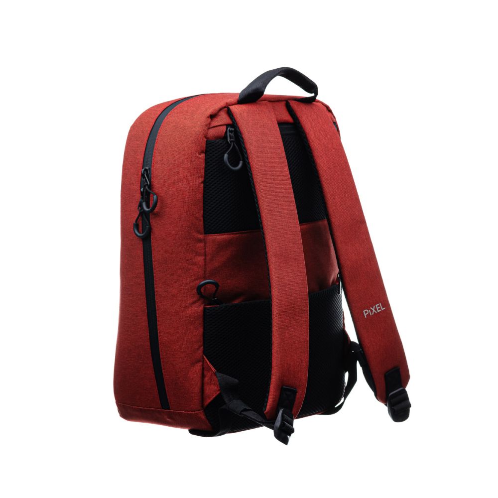 Рюкзак с LED-дисплеем PIXEL MAX - Цвет: Red Line бордовый; BT