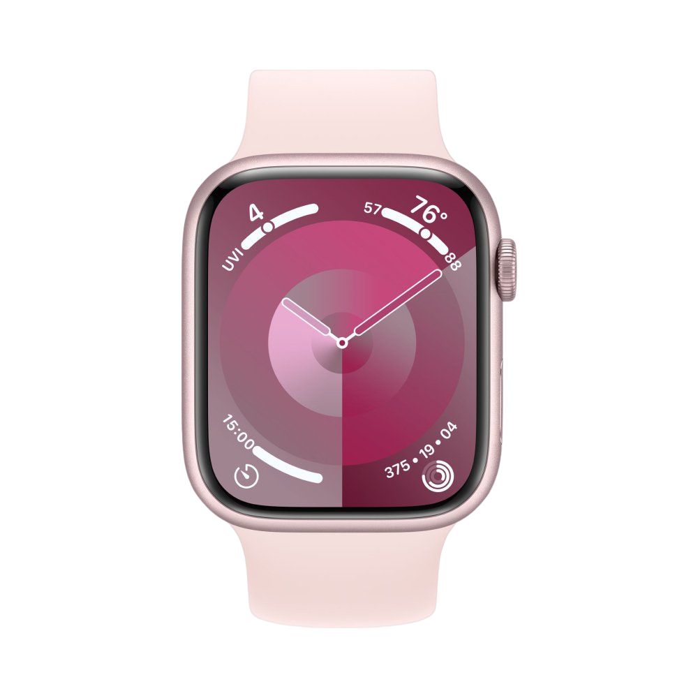 Apple Watch Series 9, 41мм, корпус из алюминия розового цвета