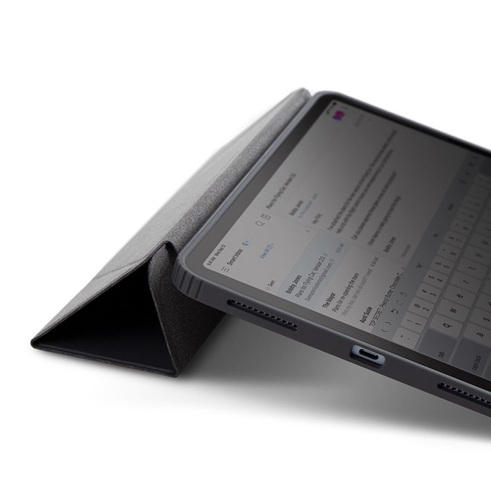 Чехол Uniq для Apple iPad Pro 11" Moven антимикробный. Цвет: серый