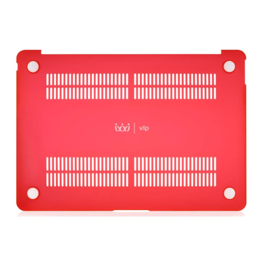 Чехол защитный vlp Plastic case для MacBook Air 13" 2018-2020. Цвет: красный