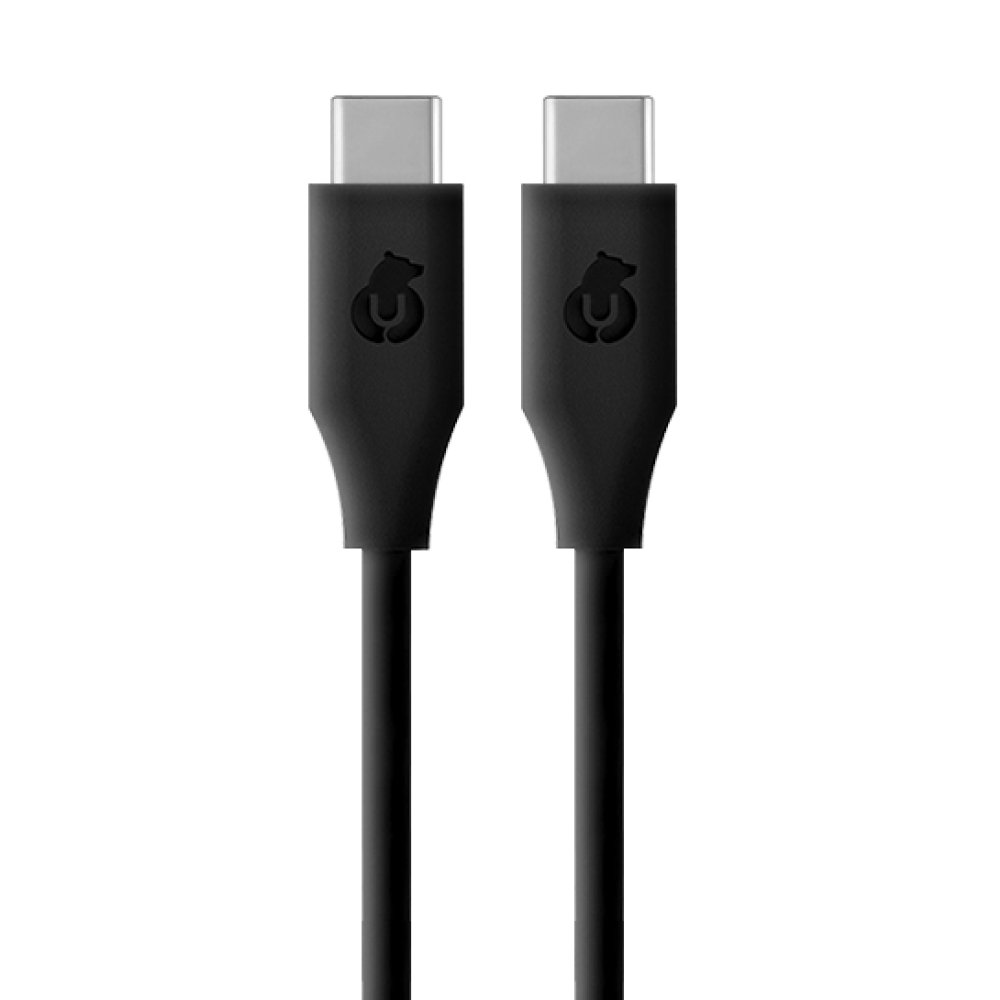 Кабель uBear Life Cable USB-C — USB-C, 100W, 2м. Цвет: чёрный
