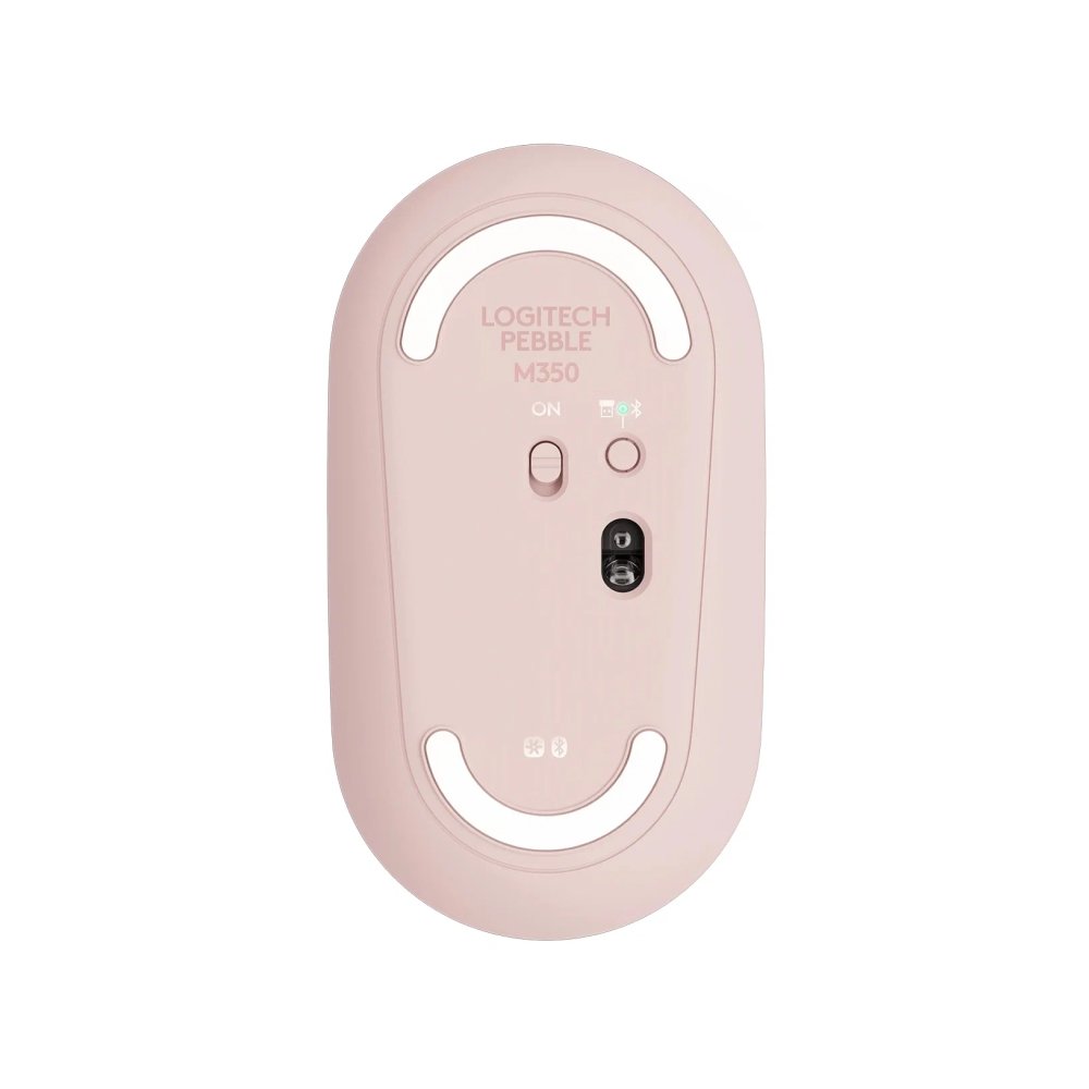 Беспроводная компьютерная мышь Logitech Pebble M350 Цвет: розовый