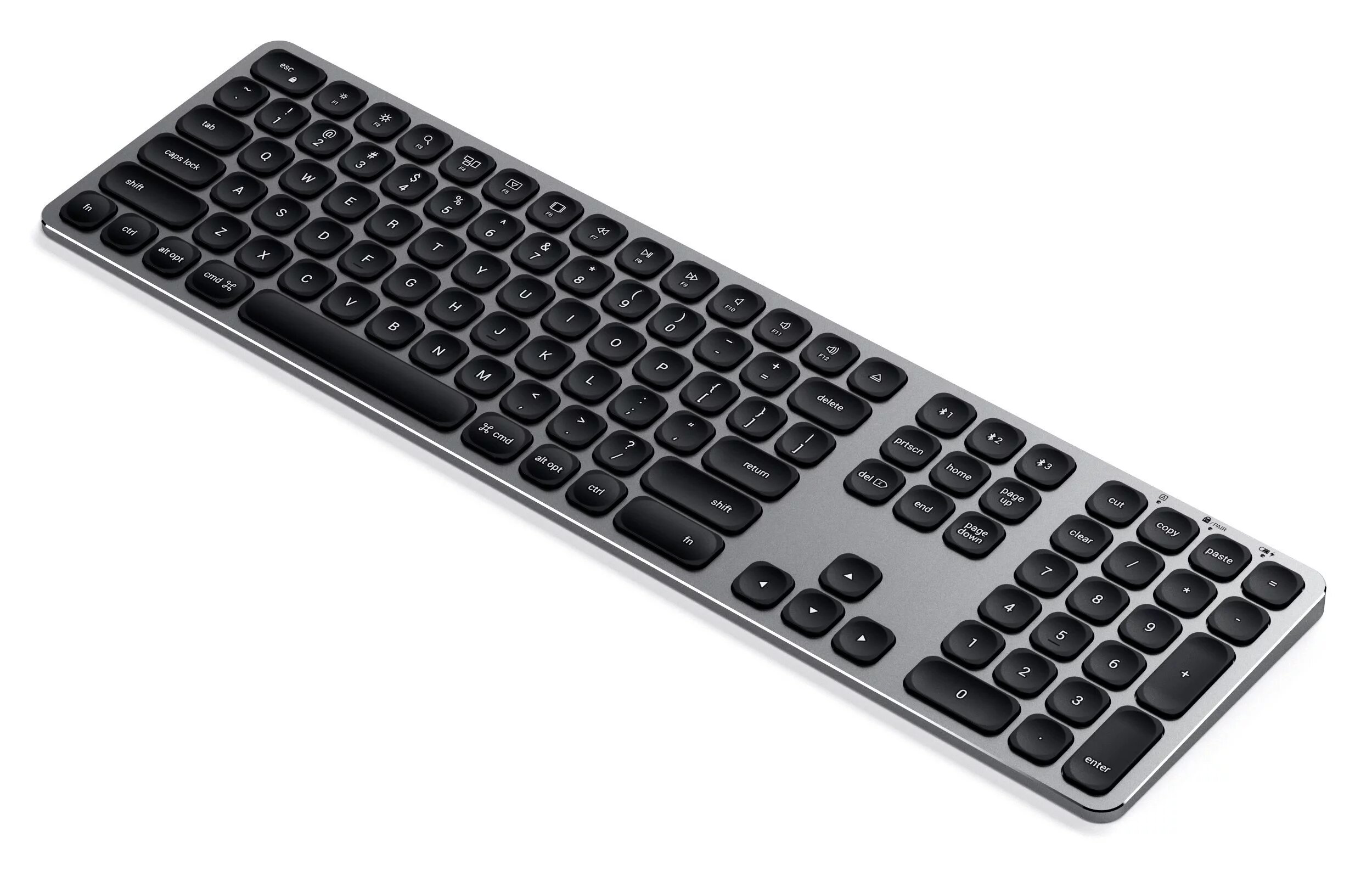 Беспроводная клавиатура Satechi Aluminium Bluetooth Wireless Keyboard. Серый космос