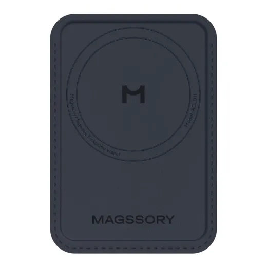 Магнитный бумажник Magssory Duo с Magsafe ACL011. Цвет: полночь