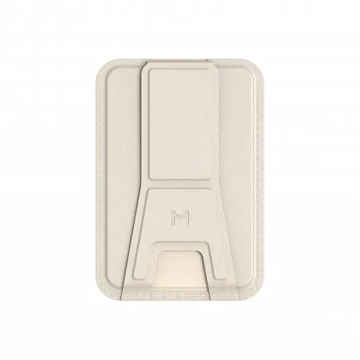 Магнитный бумажник Magssory Duo с Magsafe ACL011. Цвет: айвори