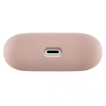 Чехол защитный Ubear для AirPods Pro 2, усиленный силикон. Цвет: розовый