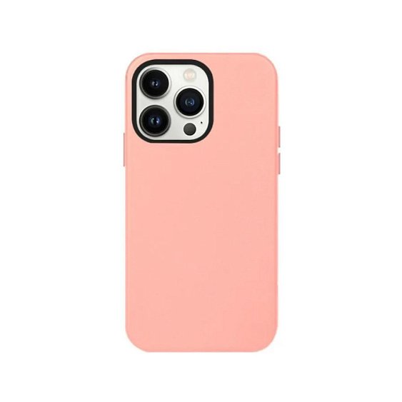 Чехол K-DOO Noble Collection Magsafe для iPhone 13 Pro, кожа. Цвет: розовый