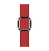 Кожаный ремешок Apple для Apple Watch с современной пряжкой 40мм, S. Цвет: алый