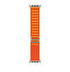 Apple Watch Ultra, 49мм, ремешок "Альпийская петля" оранжевого цвета, размер M