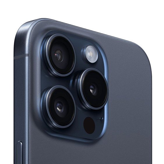 Смартфон Apple iPhone 15 Pro 256 ГБ. Цвет: "Синий Титановый"