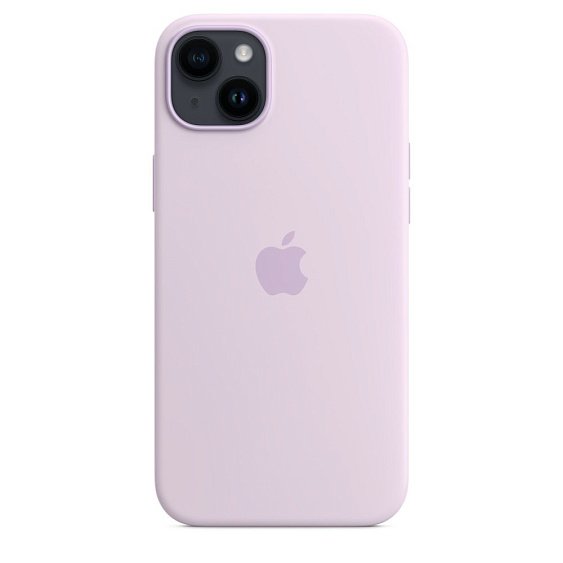 Силиконовый чехол MagSafe для iPhone 14 Plus Silicone Case with MagSafe - Lilac