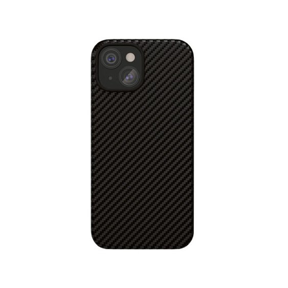 Чехол защитный vlp kevlar case с MagSafe для iPhone 15. Цвет: чёрный