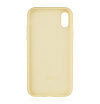Чехол защитный vlp silicone case для iPhone XR. Цвет: жёлтый