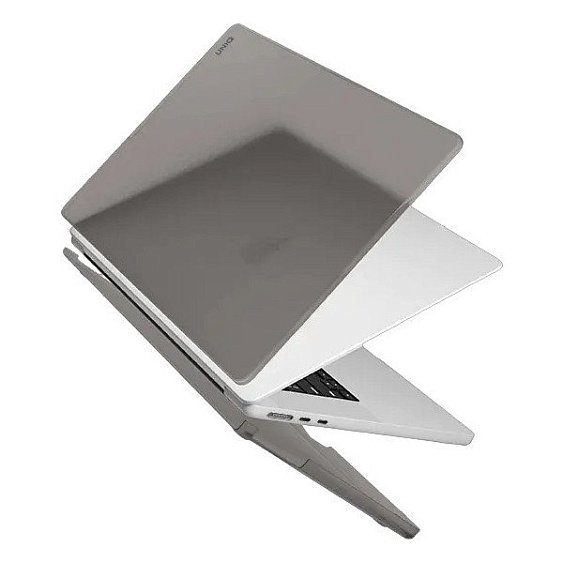 Чехол Uniq HUSK Pro CLARO для Apple MacBook Air 13" (2022). Цвет: матовый серый
