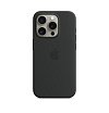 Силиконовый чехол MagSafe для iPhone 15 Pro Silicone Case with MagSafe - Black