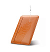 Чехол кожаный WIWU Skin New Pro 2 Leather Sleeve Skin Pro II для MacBook Pro 16". Цвет: коричневый
