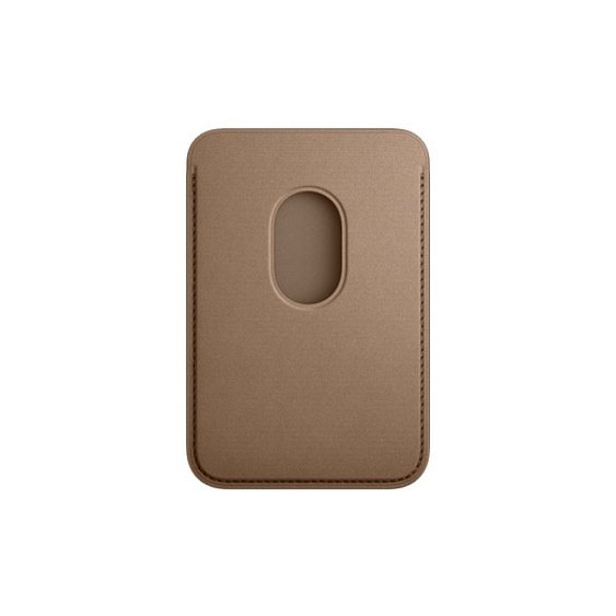 Чехол-бумажник Apple iPhone FineWoven Wallet with MagSafe. Цвет: тёмно-коричневый