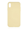 Чехол защитный vlp silicone case для iPhone XR. Цвет: жёлтый