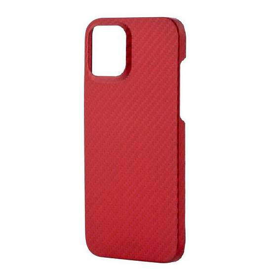 Чехол Ubear Supreme case для iPhone 12/12 Pro, кевларовый. Цвет: красный