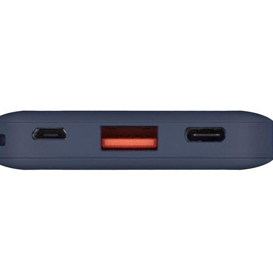 Портативный аккумулятор Uniq Fuele mini 8000mAh, USB-C, PD 18W. Цвет: синий