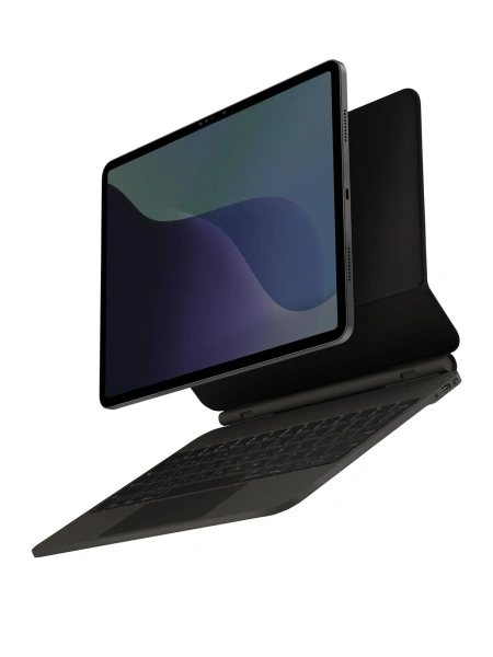 Беспроводная клавиатура Uniq VENNO Pro Magnetic keyboard iPad 11 (2025)/10.9 (2022). Цвет: чёрный