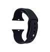 Ремешок силиконовый vlp Silicone Band для Apple Watch 38мм/40мм. Цвет: чёрный