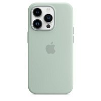 Силиконовый чехол MagSafe для iPhone 14 Pro Silicone Case with MagSafe - Succulent