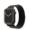 Ремешок из нержавеющей стали VLP для Apple Watch 38мм/40мм/41мм. Цвет: чёрный