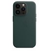 Кожаный чехол MagSafe для iPhone 14 Pro Leather Case with MagSafe - Green