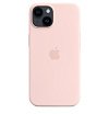 Силиконовый чехол MagSafe для iPhone 14 Silicone Case with MagSafe - Chalk Pink