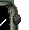 Apple Watch Series 7, 45мм, корпус из алюминия зеленого цвета, спортивный ремешок зеленый