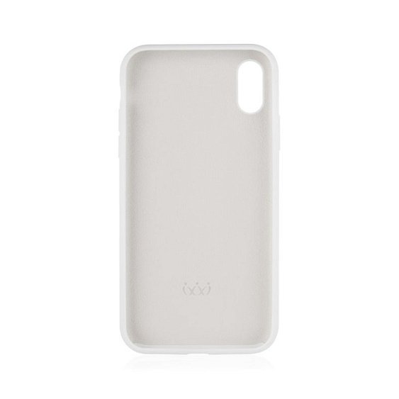 Чехол защитный vlp silicone case для iPhone XR. Цвет: белый