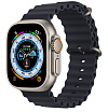 Apple Watch Ultra, 49мм, "океанический" ремешок цвета "Темная ночь"