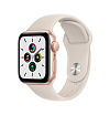 Apple Watch SE, 40мм, корпус из алюминия золотого цвета, спортивный ремешок "сияющая звезда"