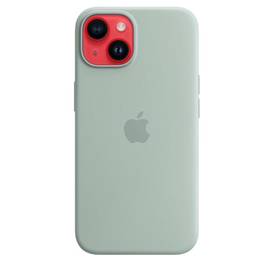 Силиконовый чехол MagSafe для iPhone 14 Silicone Case with MagSafe - Succulent