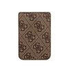 Магнитный бумажник Guess Wallet Cardslot Magsafe 4G Trangle logo. Цвет: коричневый