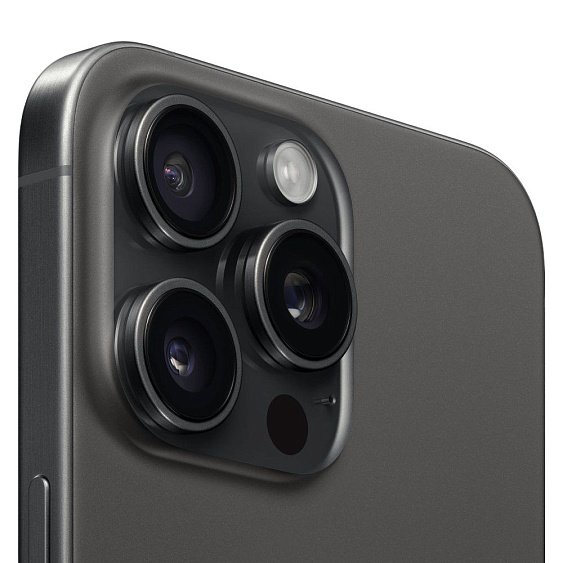 Смартфон Apple iPhone 15 Pro 128 ГБ. Цвет: "Черный Титановый"