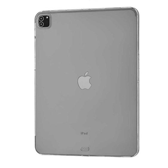 Чехол Ubear Tone Case для iPad Pro 12.9", текстурированный прозрачный
