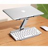 Подставка UGREEN LP339 Foldable Laptop Riser для Apple MacBook. Цвет: серебристый