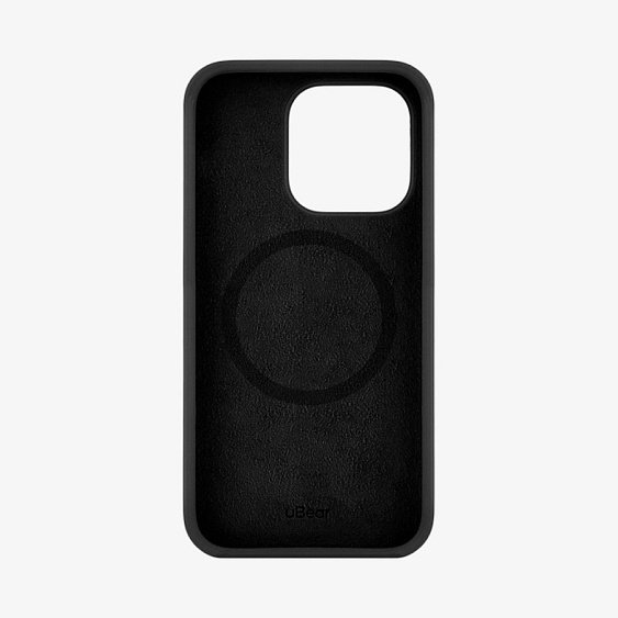 Чехол Ubear Touch Mag Case для iPhone 14 Pro Max, софт-тач силикон. Цвет: чёрный